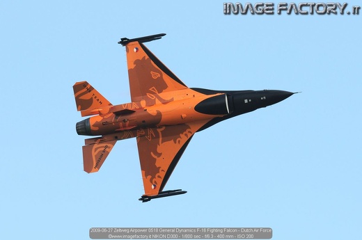 2009-06-27 Zeltweg Airpower 0518 General Dynamics F-16 Fighting Falcon - Dutch Air Force